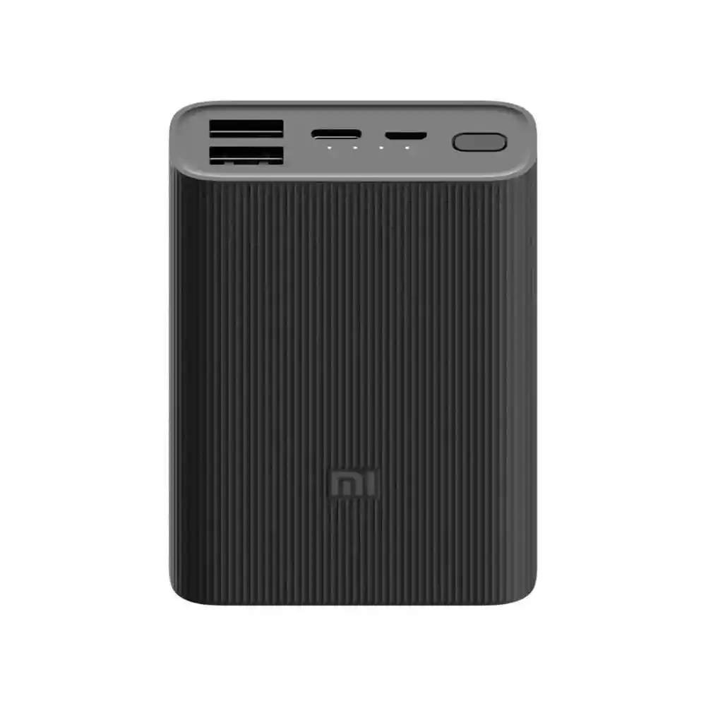 Xiaomi Mi Powerbank 3 Ultra Compact 10000 Mah Negro