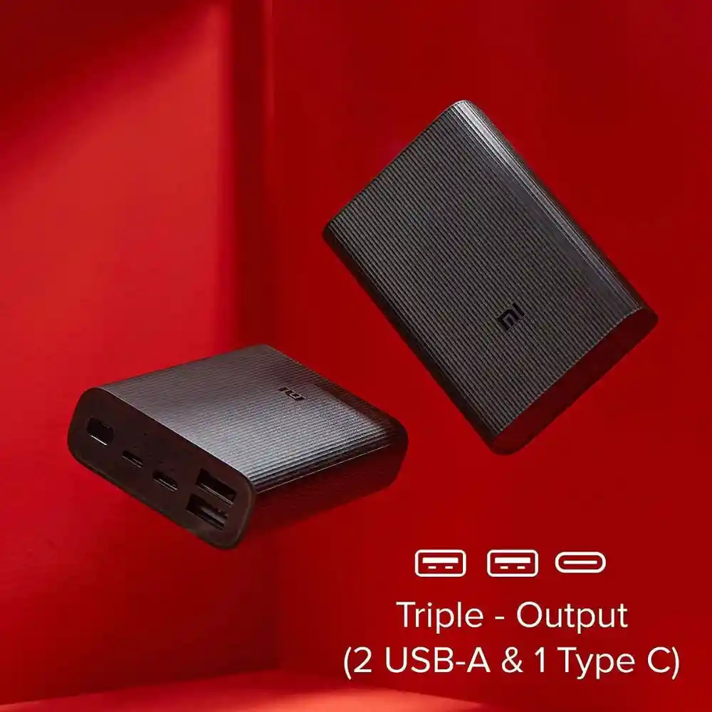 Xiaomi Mi Powerbank 3 Ultra Compact 10000 Mah Negro