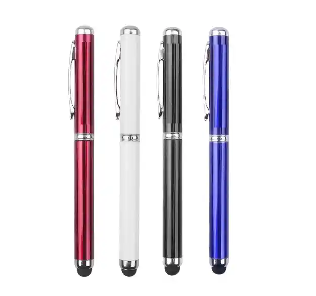 Lapiz Optico Para Pantalla Touch Two In One Stylus Boligrafo