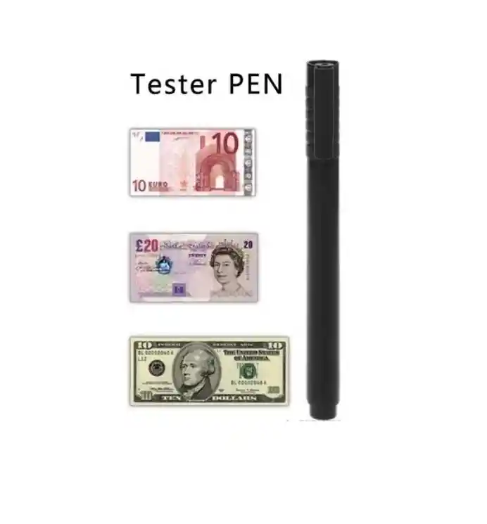 Lápiz Marcador Detector De Billetes Falsos