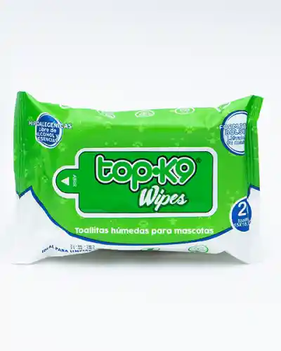 Top K9 Wipes- 60 Toallitas