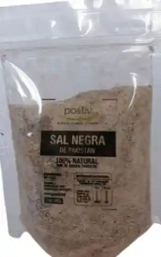 Positiv - Sal Negra 200g - Sal Negra Fina Pakistan