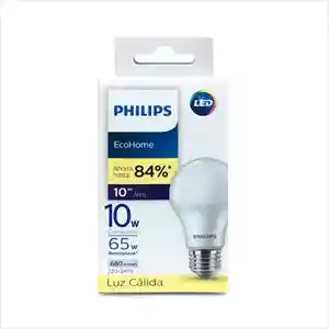 Ampolleta Led 10w Cálida Philips