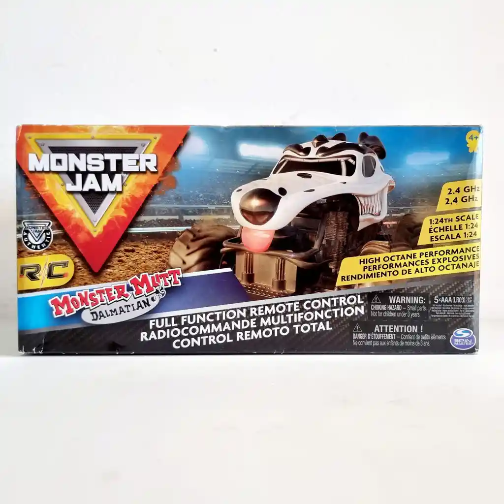 Vehiculo Radio Control Monster Jam Dalmation