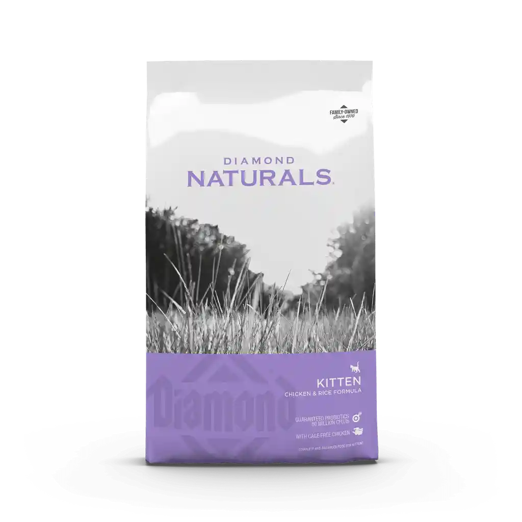 Naturals Diamond - Kitten Pollo Y Arroz 3 Kg