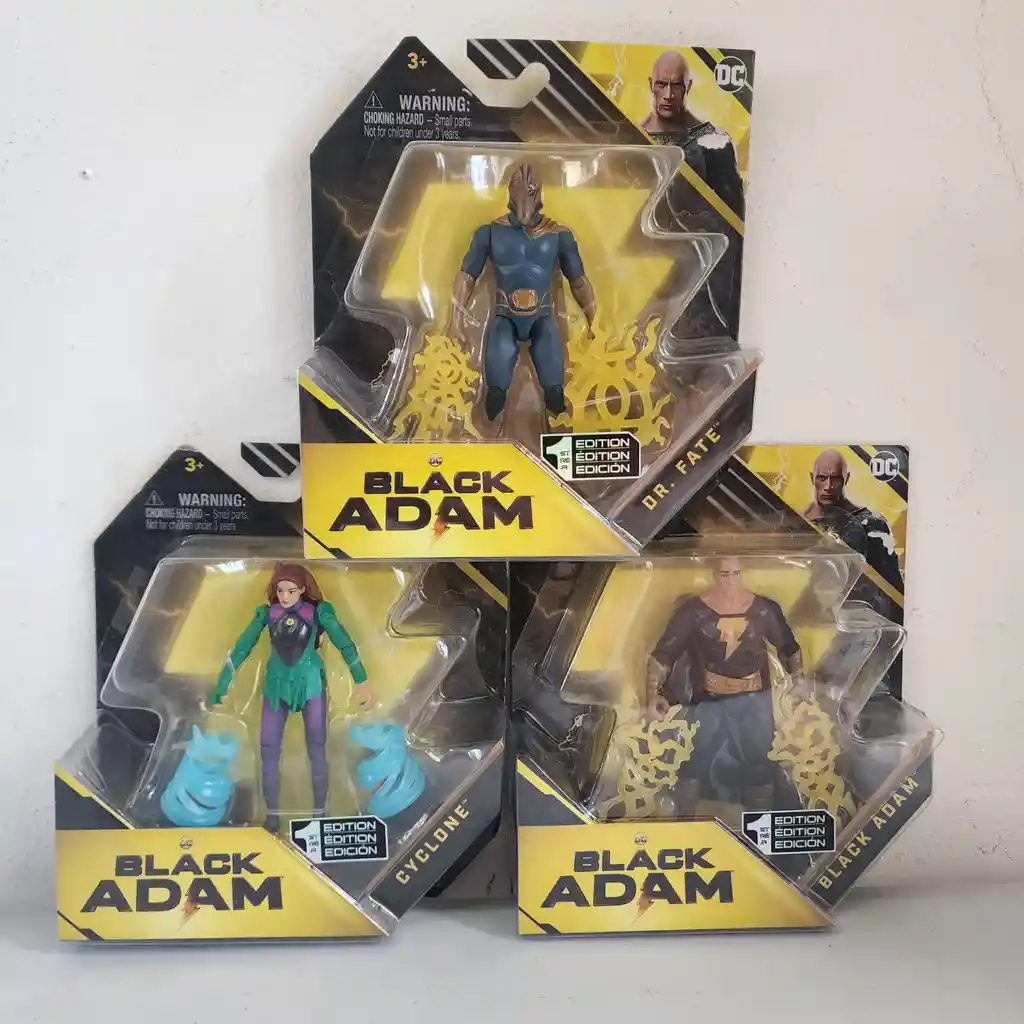 Juguete Black Adam 1ra Edicion