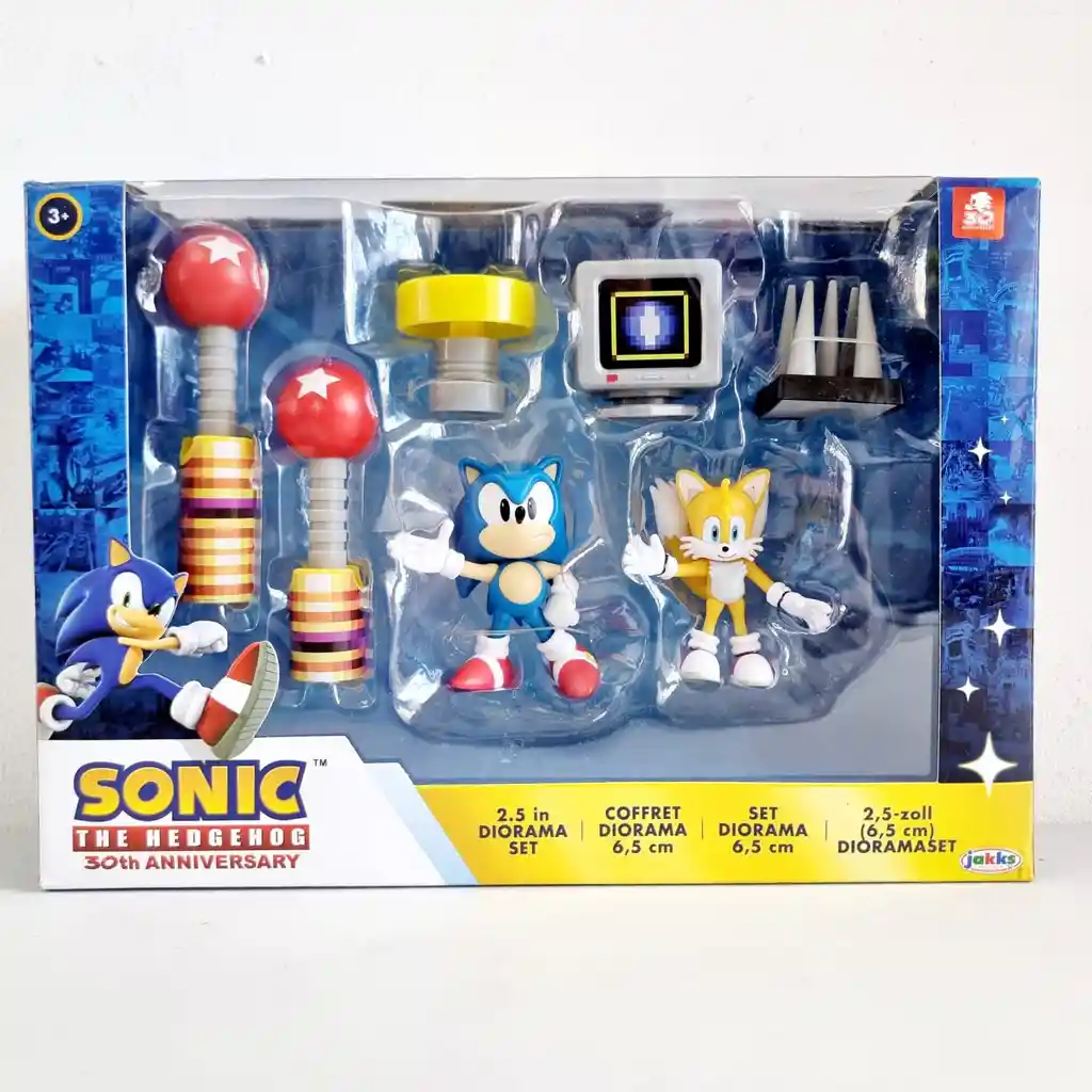 Set Juguetes Sonic The Hedgehog Diorama