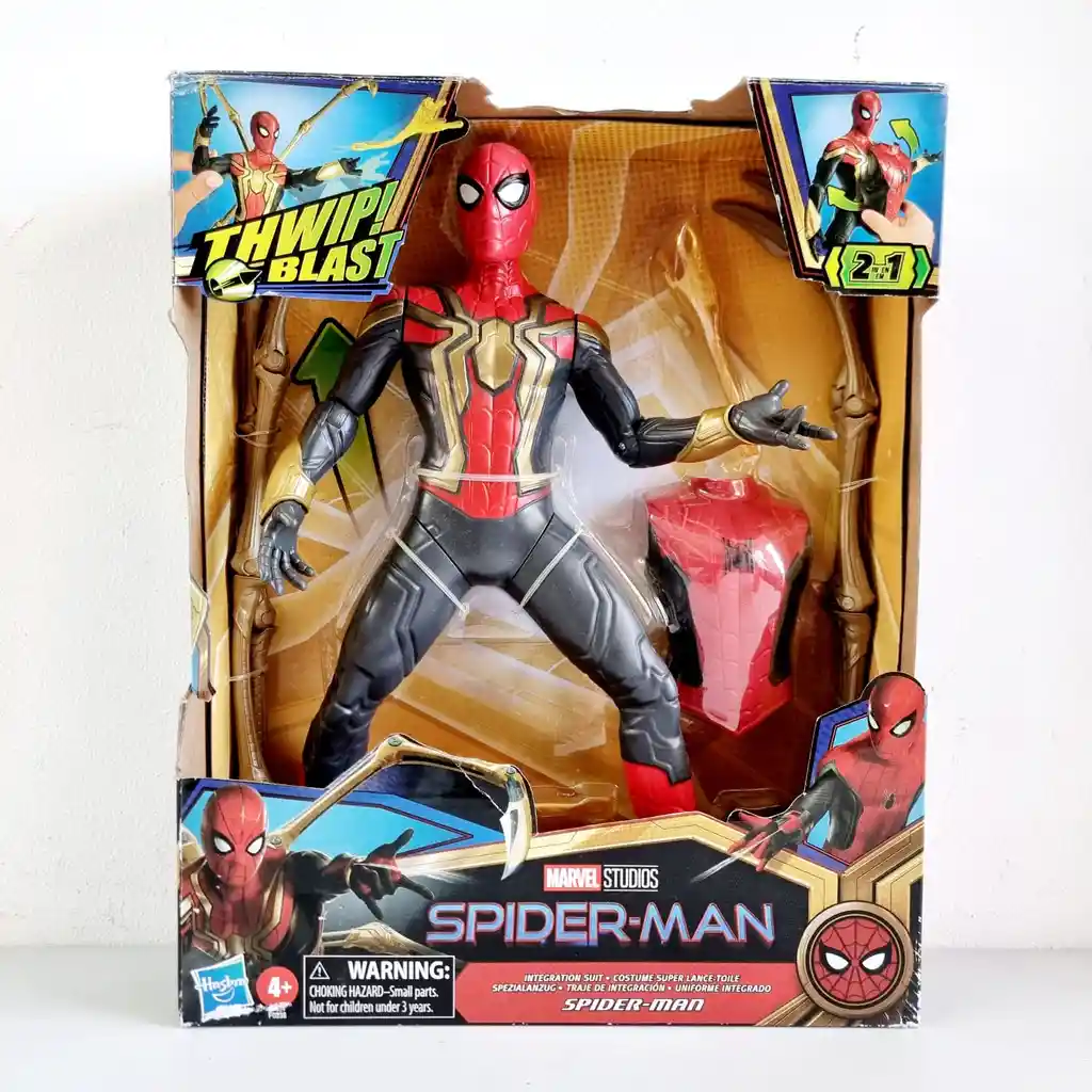 Juguete Marvel Thwip Blast Spiderman