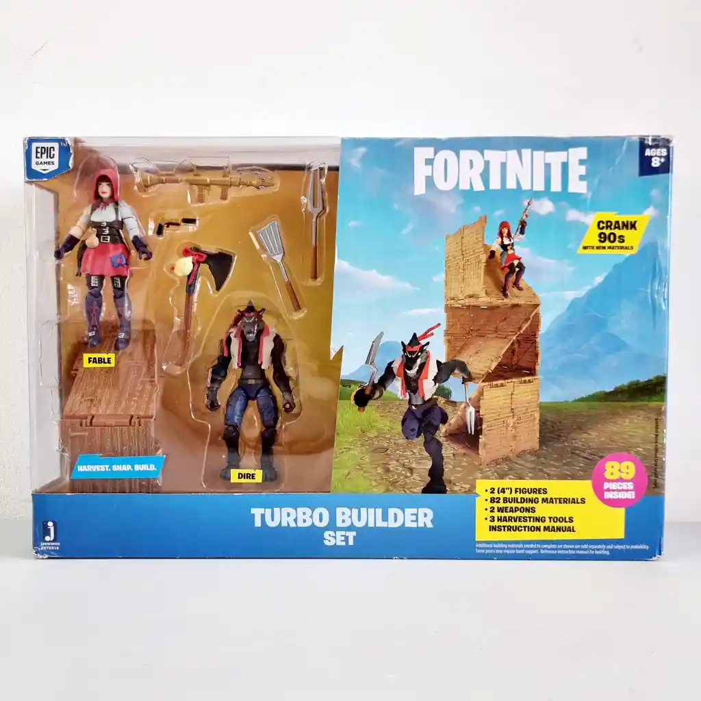 Set De Figuras Fortnite Turbo Builder