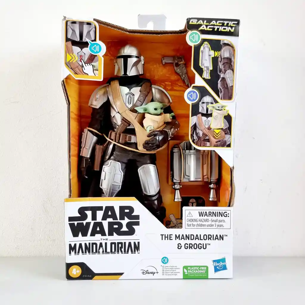 Figura Star Wars Mandalorian The Mandalorian & Grogu