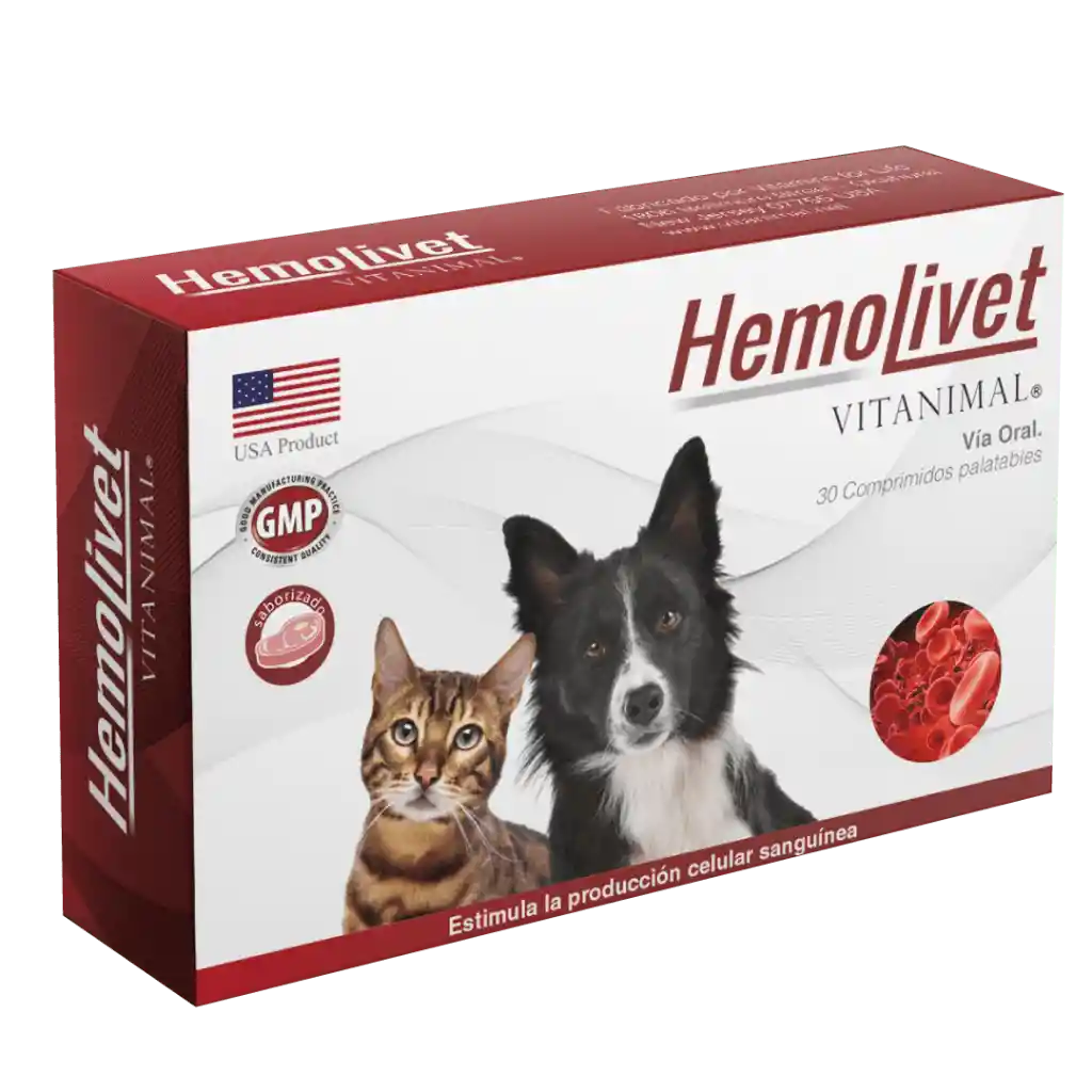 Hemolivet 10 Comprimidos