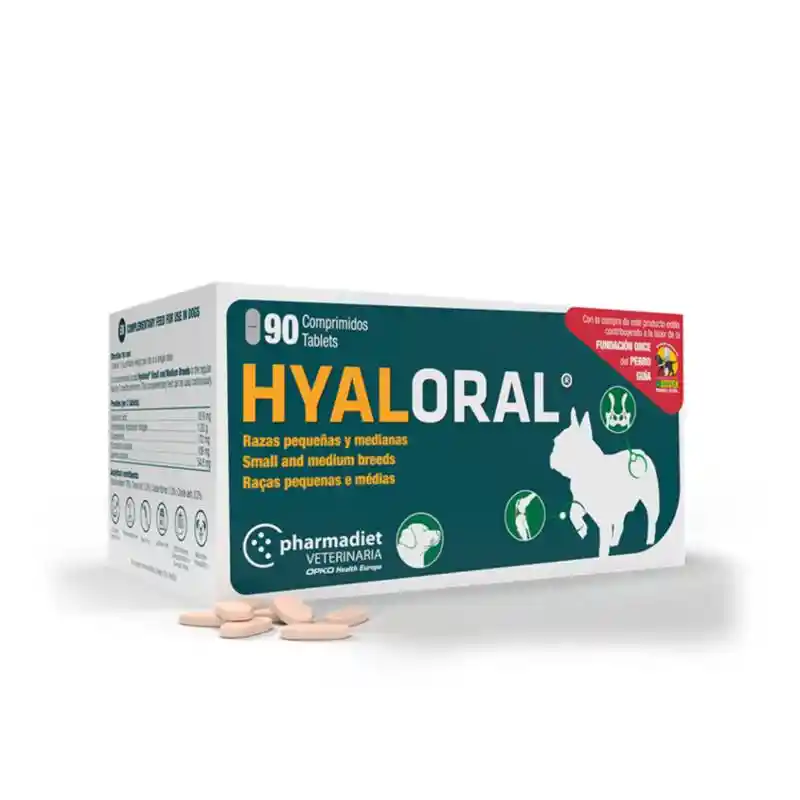 Hyaloral Cachorro, Raza Pequeña Y Mediana 90 Comprimidos
