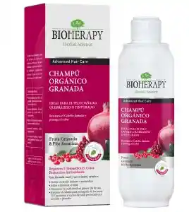 Shampoo Granada Orgánico Cabellos Tinturados