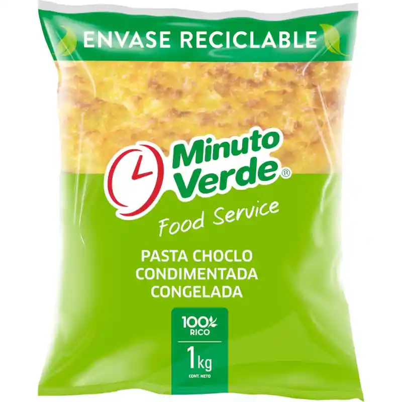 Pasta De Choclo Condimentada Minuto Verde 1 Kilo