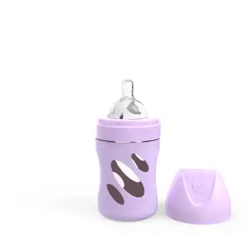 Mamadera Vidrio Twistshake 180 Ml Lila