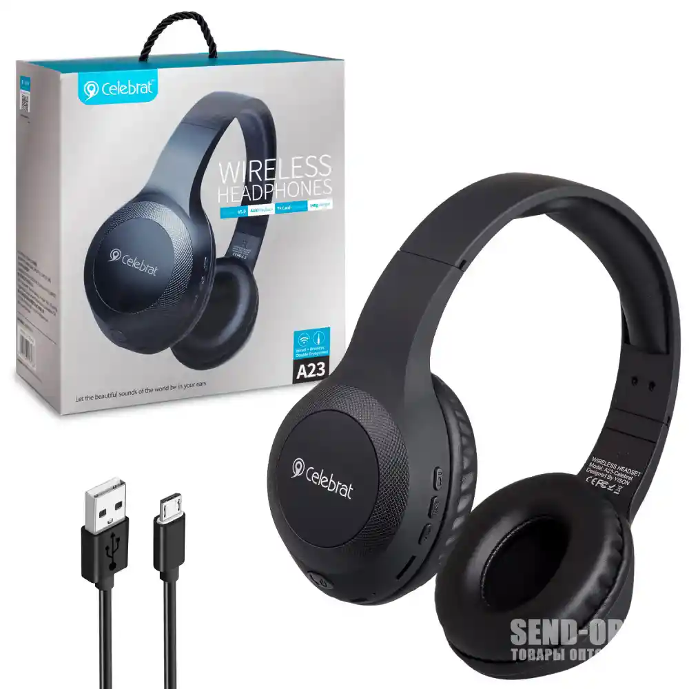 Audifonos Blluetooth Celebrat Con Cancelacion De Ruido,5h Continuas De Musica