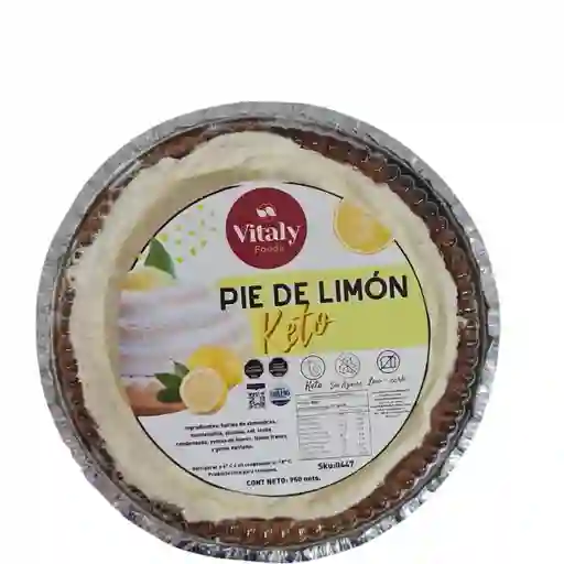 	pie De Limón Keto 1 Kg Marca Vitalyfoods