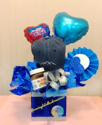 Regalo Para Caballero Con Jockey (gorra), Nutella, Globos