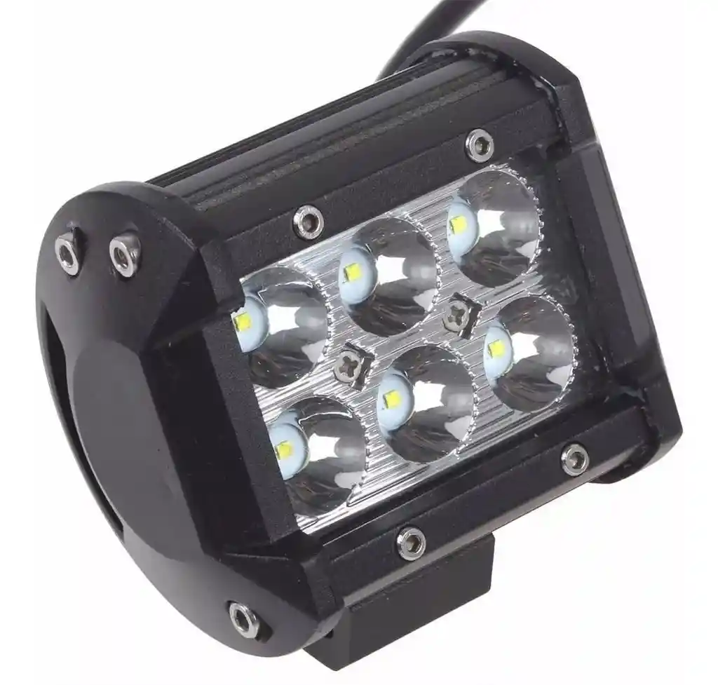 Foco Led Neblinero 4x4 Barra De Led 4x4 Focos Neblinero 18w
