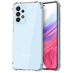 Carcasa Transparente Para Samsung A34 Con Bordes Reforzados