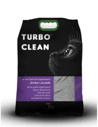 Arena Sanitaria Turbo Clean 20 Kg Lavanda