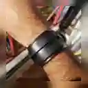 Brazalete Pulsera Hombre Mujer Cuero Color Negro