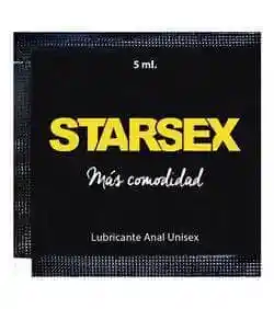 Lubricante Sachet Dilatador Anal Starsex