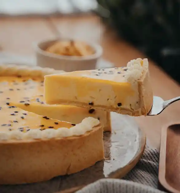 Kuchen De Maracuyá Grande 12 A 14 Personas