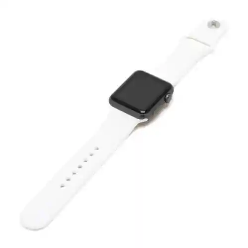 Correa Para Apple Watch Blanca De Silicona De 38-40-41mm