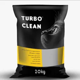 Arena Sanitaria Turbo Clean 20 Kg Limón