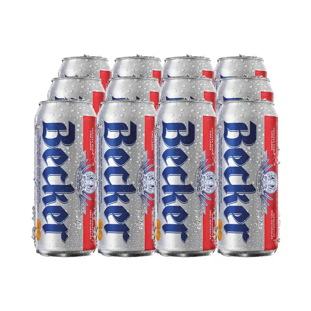 2 X Cerveza Becker Sixpack 470cc