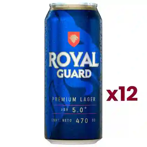 2 X Cerveza Royal Sixpack 470cc