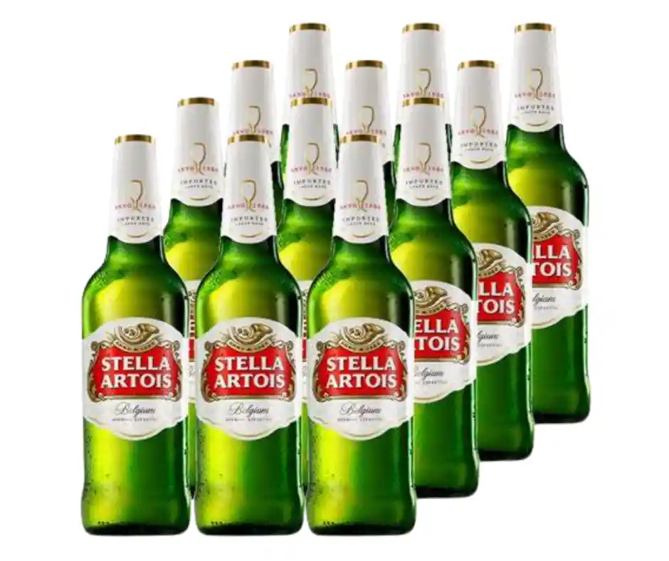 12 X Cerveza Stella Artois 660cc