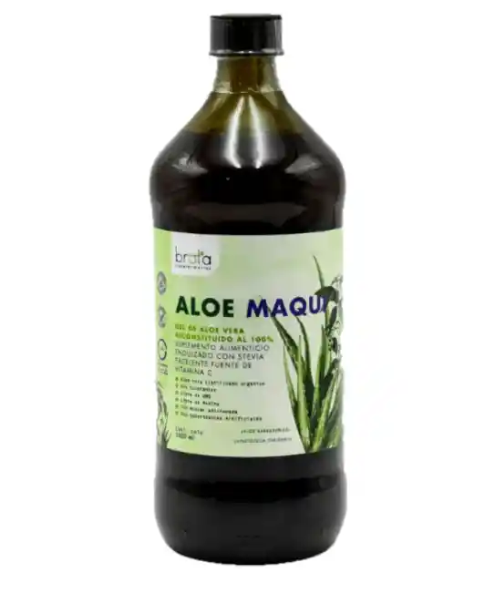 Brota - Aloe Maqui 1 Litro - Aloe Vera Y Maqui