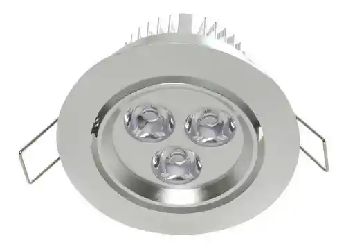Foco Embutido Ampolleta Foco Led Focos Embutidos Led 3w Fria