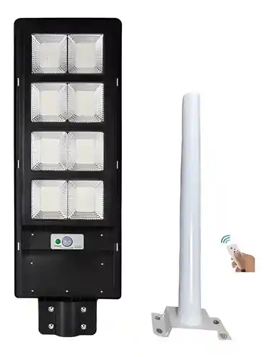 Foco Led Solar 300w Poste Exterior Focos Solares Potentes