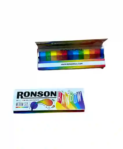 Papelillos Ronson Rainbow Caja 50 Papeles