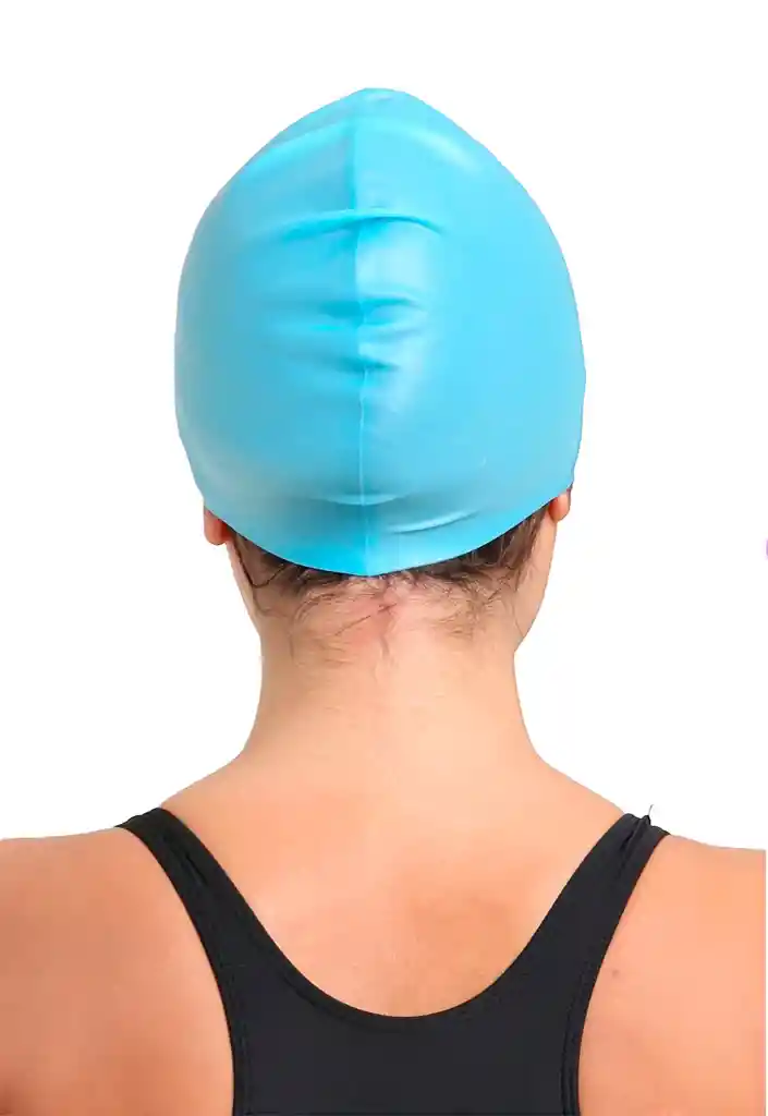 Gorro De Natación De Silicona Turquesa Samia