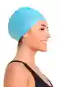 Gorro De Natación De Silicona Turquesa Samia
