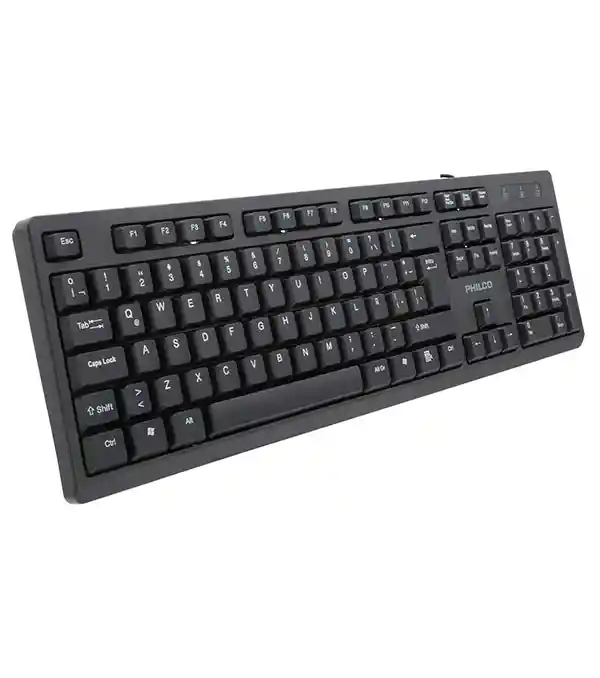 Teclado Philips Alambrico Spk6234b