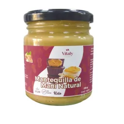 Mantequilla De Mani Natural 230 Gr