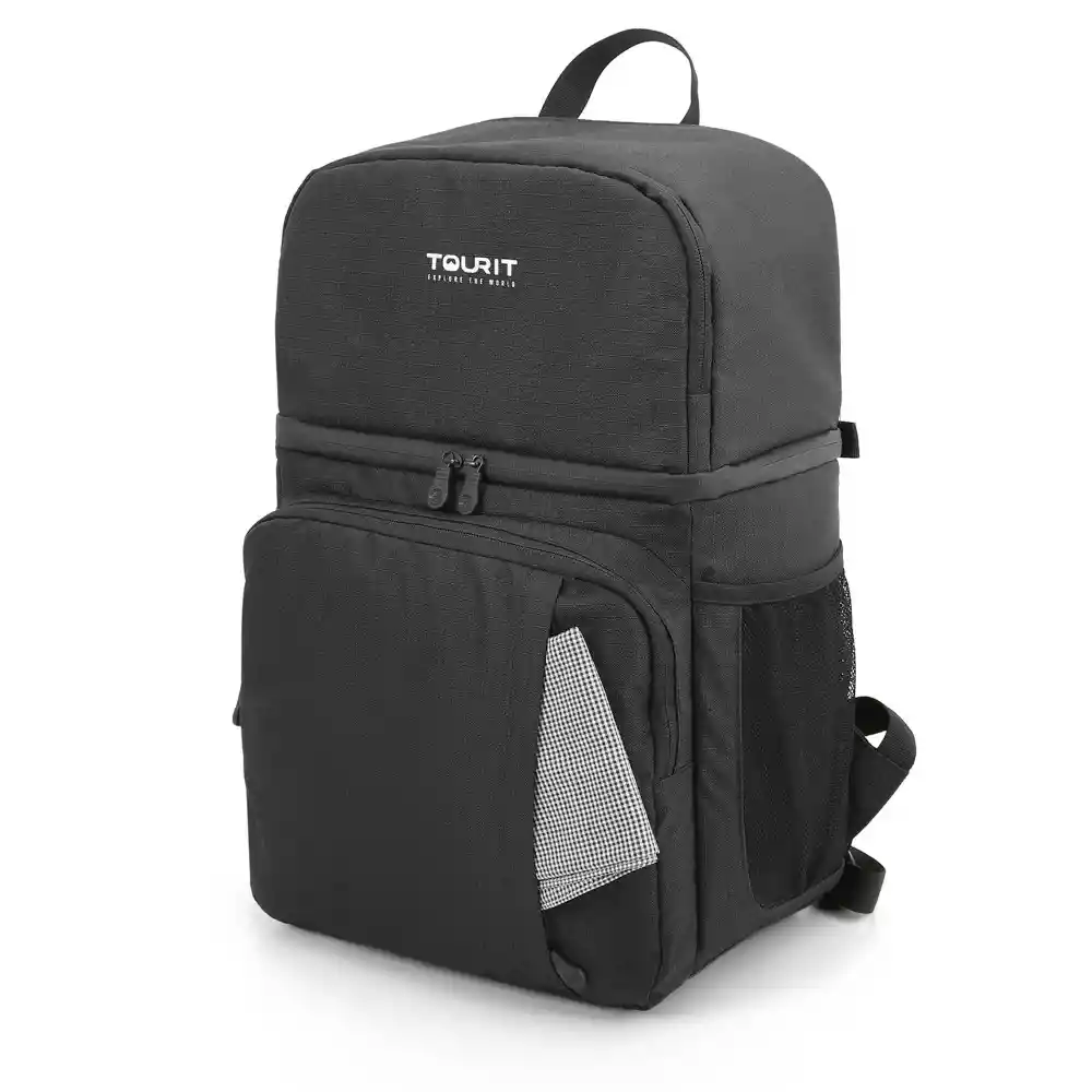 Tourit Mochila Térmica Doble Cubierta 28l - Negro