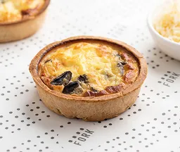 Quiche De Pollo Y Champiñones