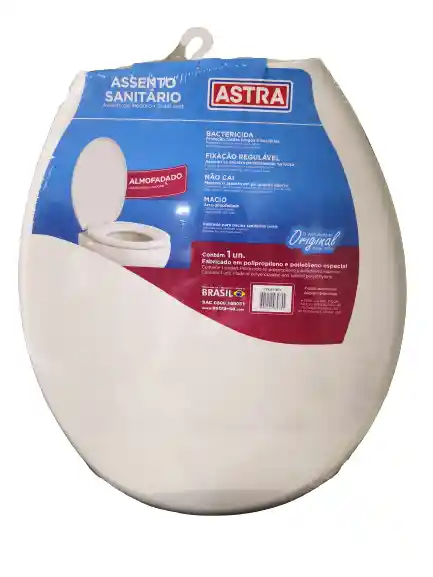 Asiento Sanitario Acolchado (astra)