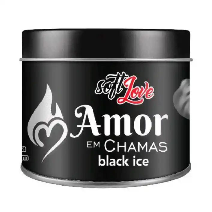 Velas Amor En Llamas Black Ice 50 Grs.