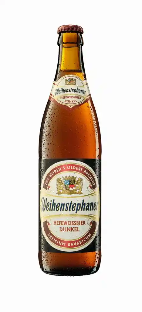 Weihenstephaner Dunkel Hefeweissbier Botella 500cc