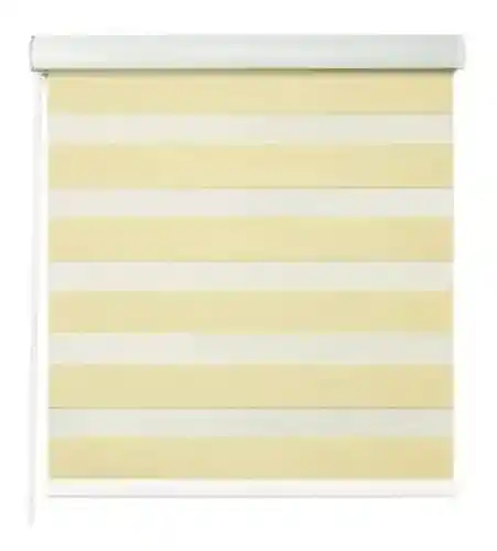 Cortinas Roller Duo Blackout Cortina Dia Noche 100x200 Beige