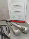 Micrófono Duo Profesional Con Cable