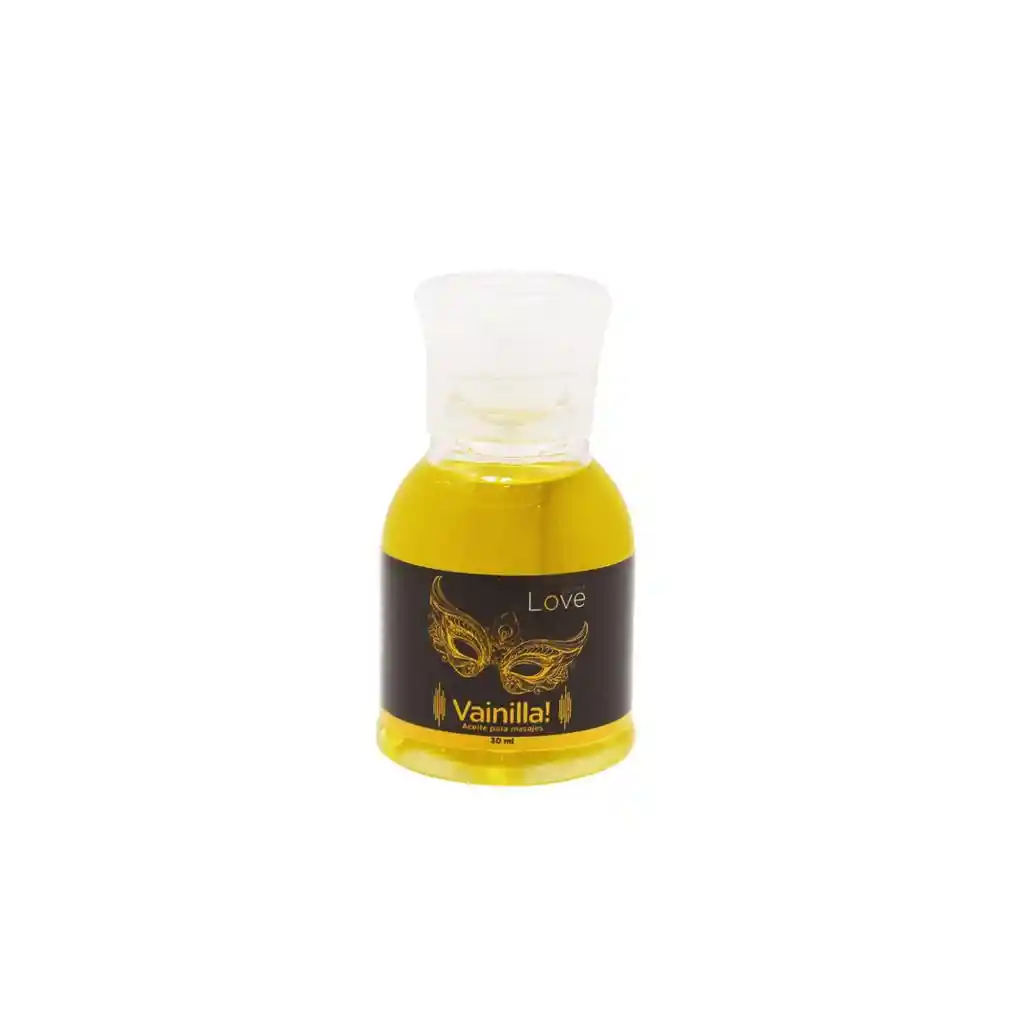 Aceite Para Masajes 30 Ml. Sabor A Vainilla