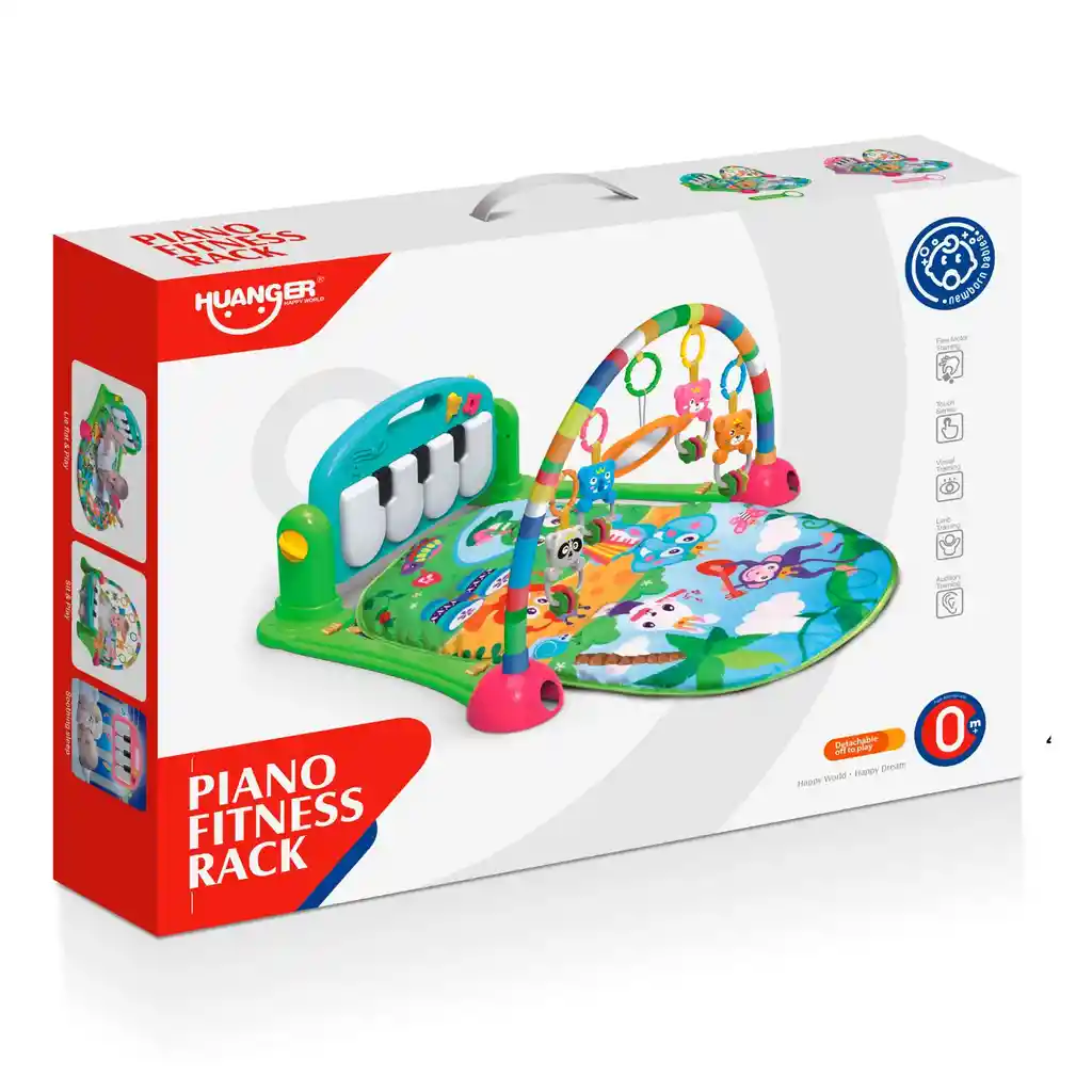 Piano Fitness Rack Verde